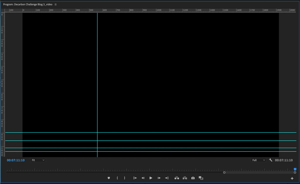 To drag rulers and guides, the active Adobe Premiere window must be "Program." You'll know Program is active because it has a thin blue line around it.