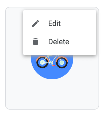 Use the vertical ellipse to select Edit or Delete for an unwanted Google Chrome profile