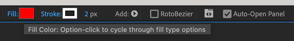 Thanks for sharing this tip. Yes, you can cycle through the fill options with this technique, too. On a Mac, with your shape selected, click Option on your keyboard and click the fill box. Each click on the fill box will change it from solid, to linear gradient, to radial gradient to no fill. 
