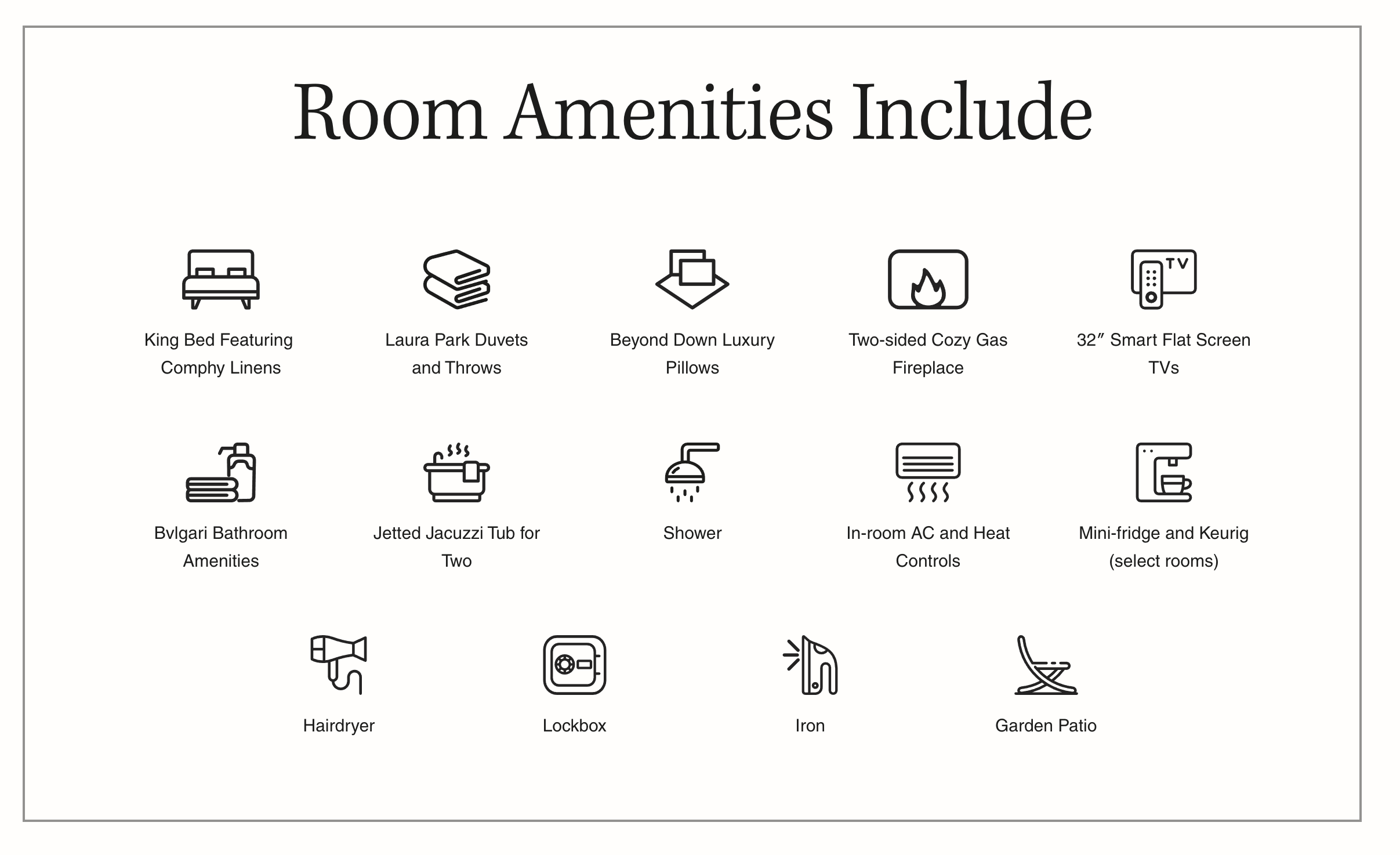 Example of icon grid and titles using Repeater Component in Wix Studio