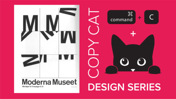 Moderna Musee 1960s modern poster instructions