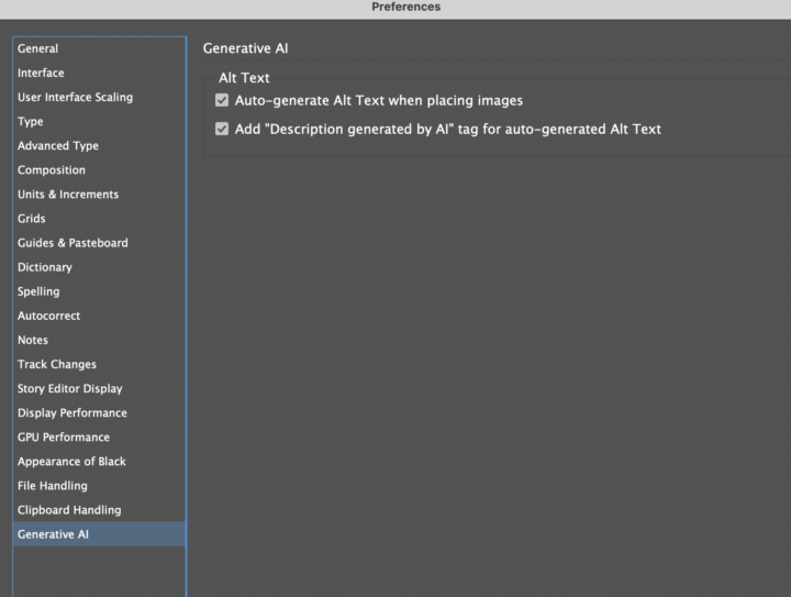 Why the Change? Adobe InDesign's Shift to Generative AI for Tagging ...