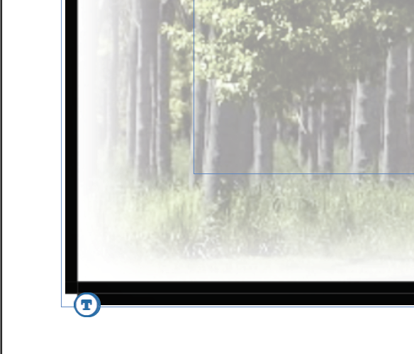 Example of blue T in a circle icon in InDesign indicating there is an alt tag on this image (likely ai generated)