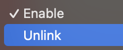 Right click and choose Unlink to disconnect audio from video in Adobe Premiere