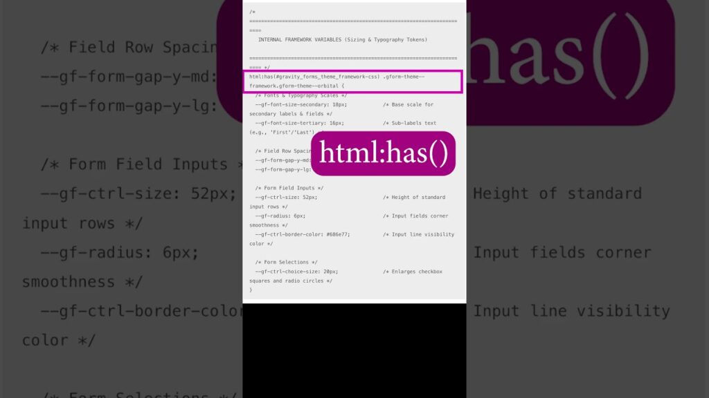 How to Change Font Size in Gravity Forms (Without !important and for Orbital theme)